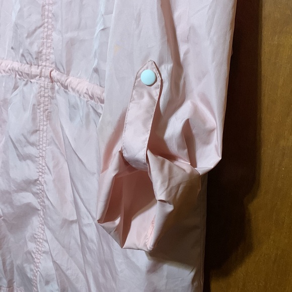 BIG CHILL FREESTYLE- LIGHTWEIGHT , LIGHT PINK RAIN JACKET , 2X - Picture 8 of 13